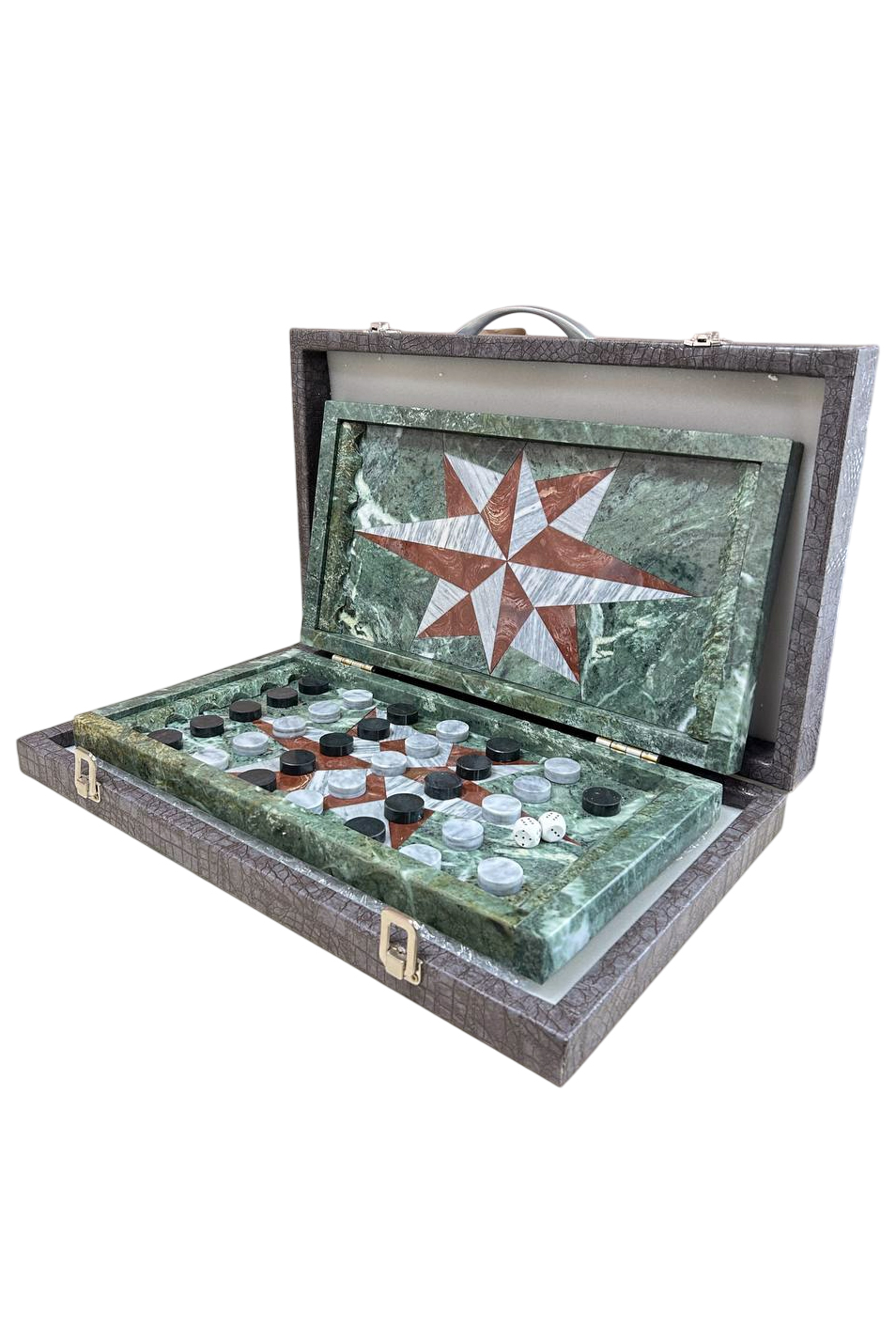 Нарды из камня Роза ветров 7.10.23