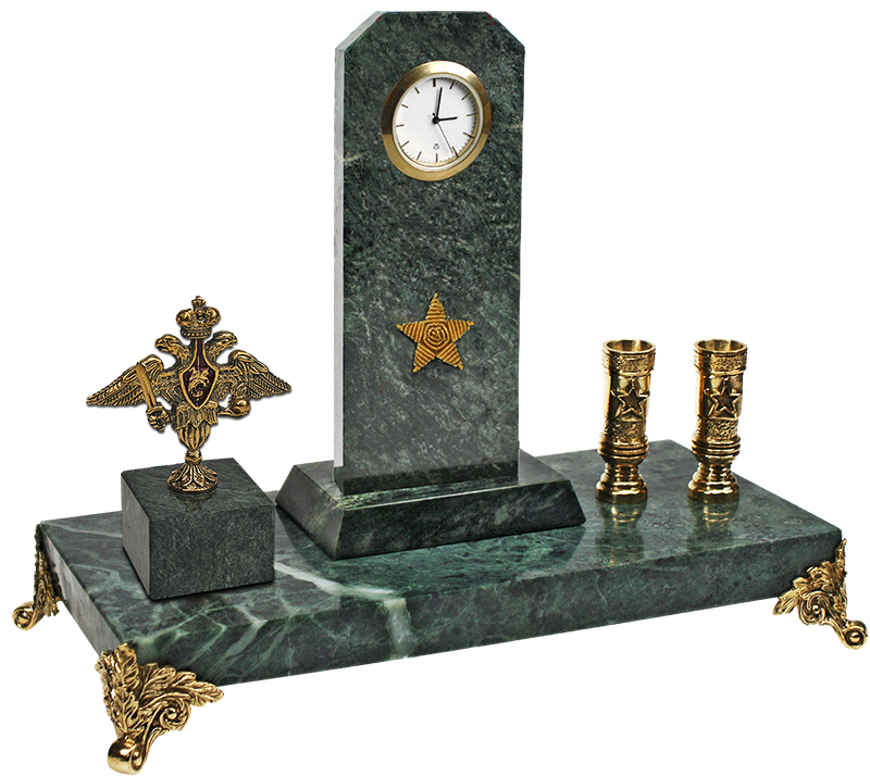 Часы Погон с п/п  и гербом Сухопутных войск (генерал) 7.5.137.1