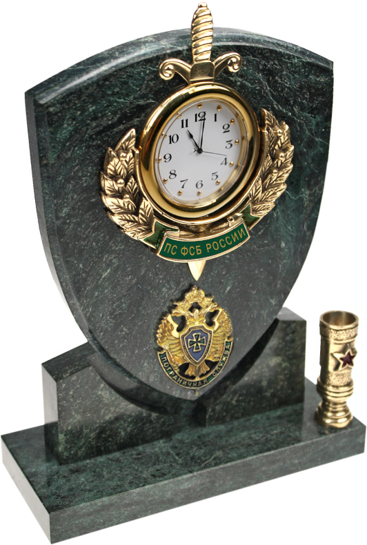 Часы "Щит ПС ФСБ России" с п/п 7.5.103.4