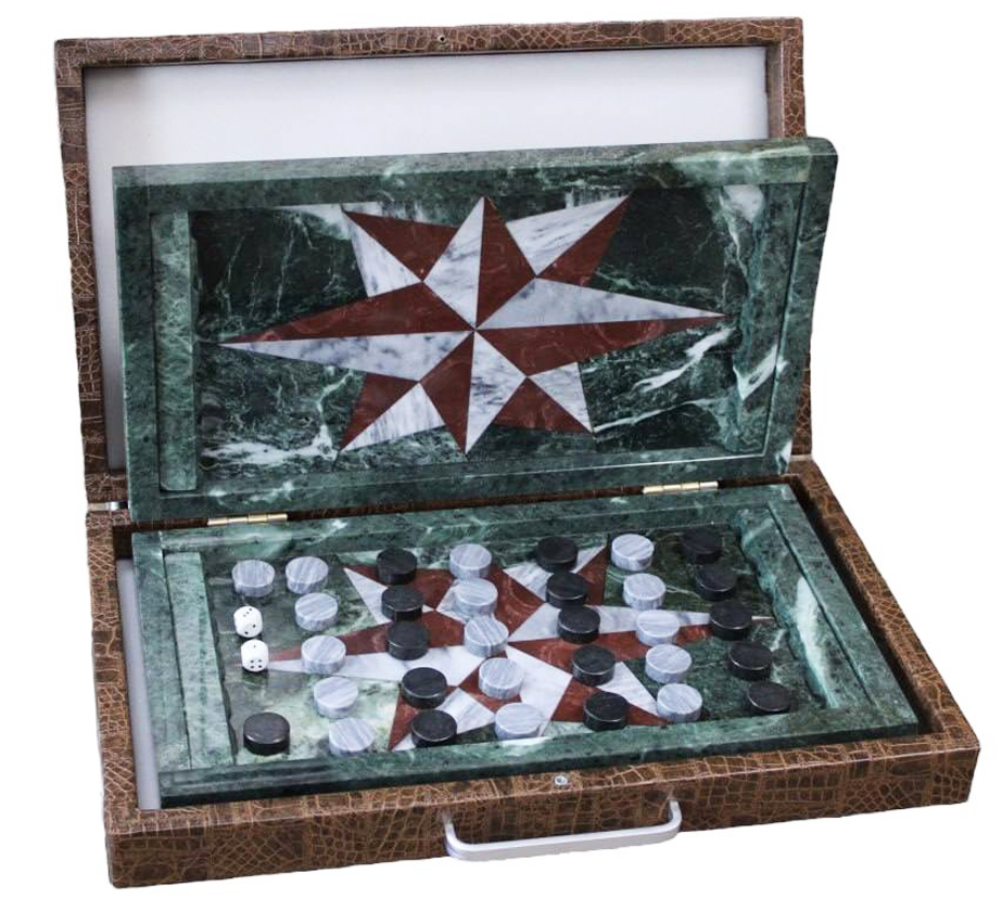 Нарды из камня (в чемодане) 7.10.682