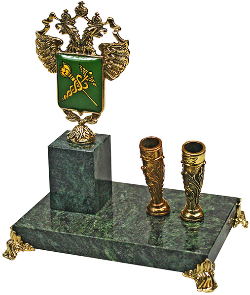 Письменный прибор Орел ФТС с геральдикой 7.4.31