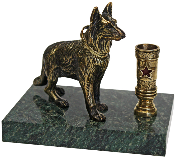 Письменный прибор Служебная собака 7.4.64