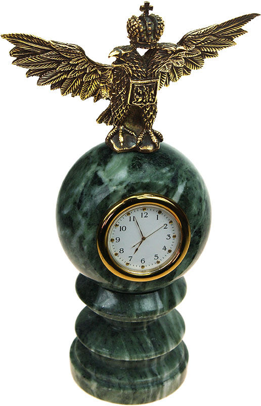 Часы "Российский орел на шаре" 7.5.69