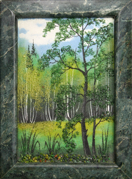 Панно каменное (каммення крошка) 130х180 мм 7.3.13