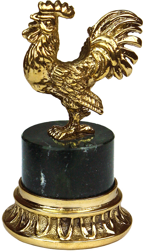 Статуэтка Петушок с ободком 7.1.59.1