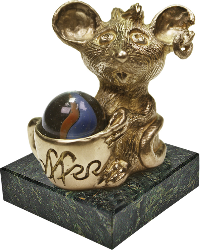 Статуэтка Крыса с кофе 7.1.259