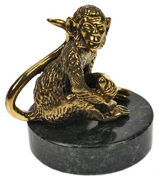 Статуэтка Обезьяна с бананом 7.1.56