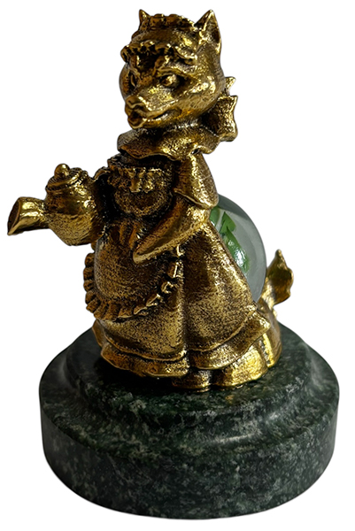 Статуэтка Лиса с шаром  7.1.298