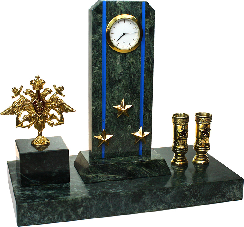 Часы "Погон" с п/п  и гербом ВМФ 7.5.121