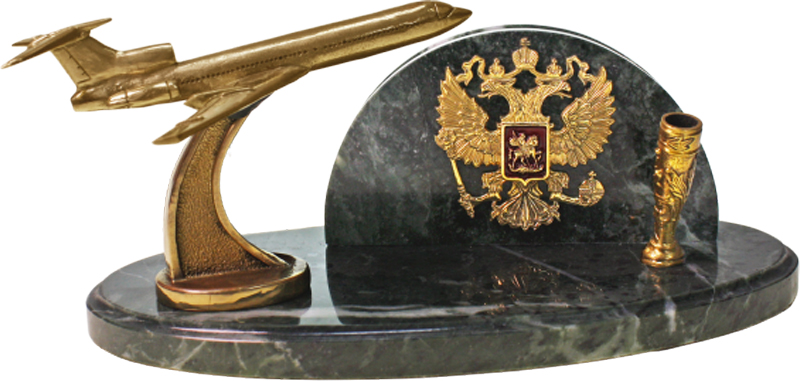 Письменный прибор Самолет ТУ-154 М 7.4.72