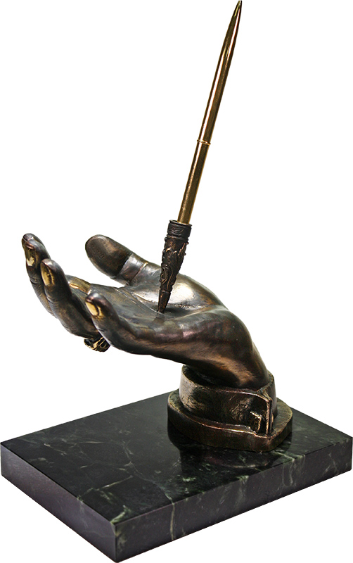 Статуэтка СМИ против коррупции  г. Москва 7.20.98