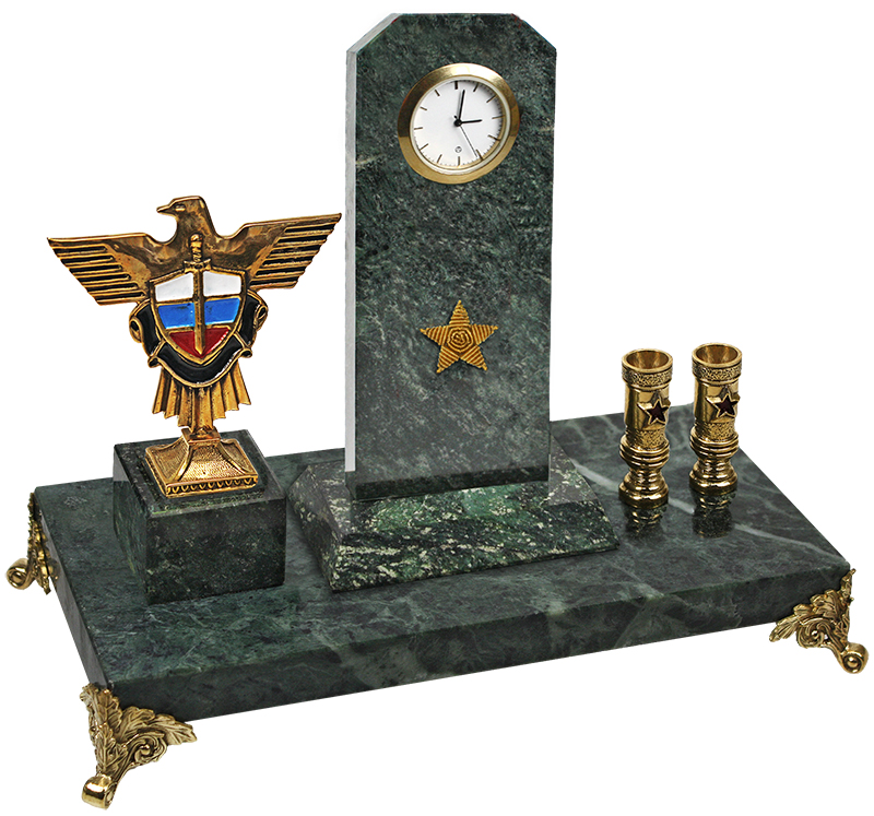 Часы Погон с п/п  и гербом Спецсвязи (генерал) 7.5.131.1