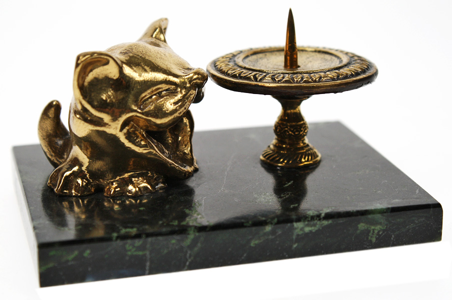 Подсвечник Кот 7.2.4