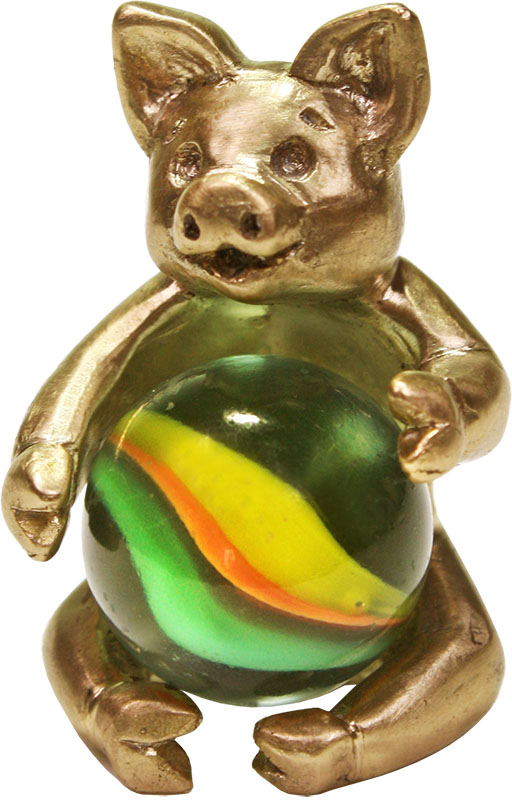 Статуэтка Поросенок с шариком 7.1.250