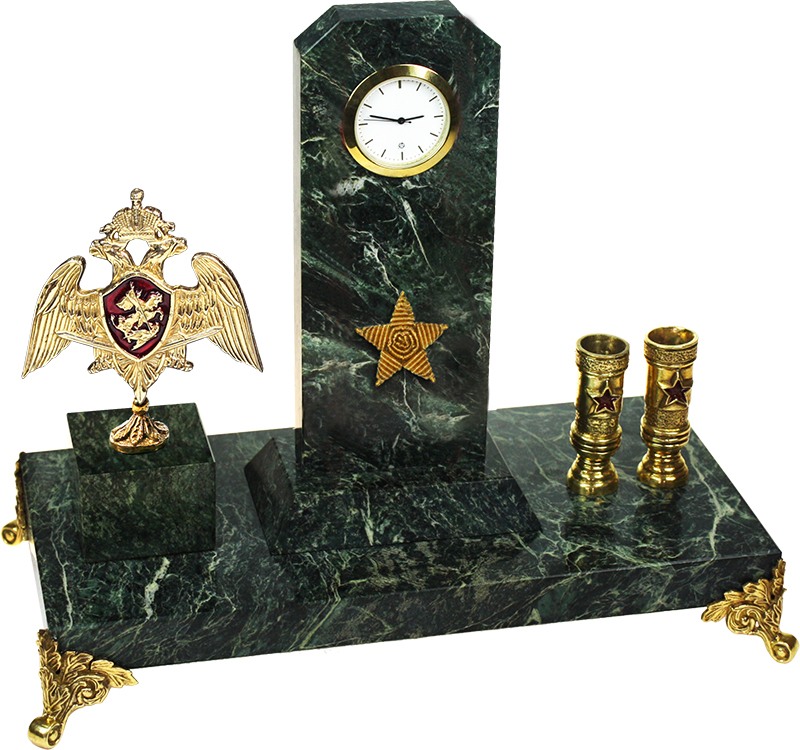 Часы Погон с п/п  и гербом Росгвардия (генерал) 7.5.152.1