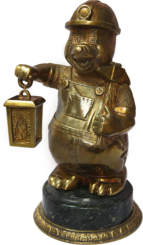 Статуэтка Крот шахтер  7.1.168