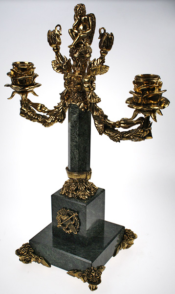 Канделябр 2-х рожков. Купидон 1 7.2.23