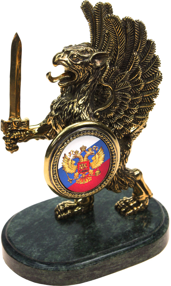 Статуэтка Грифон на камне 7.1.139.1