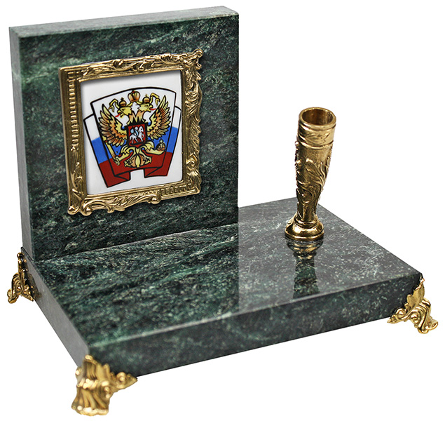 Письменный прибор с плакеткой  7.4.4